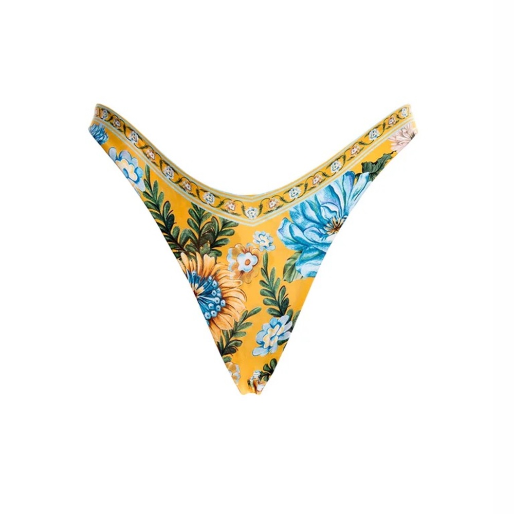 NWT AVY AINE REVERSIBLE FLORAL
BIKINI BOTTOM Size large
